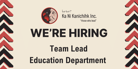 Team Lead – Education Department