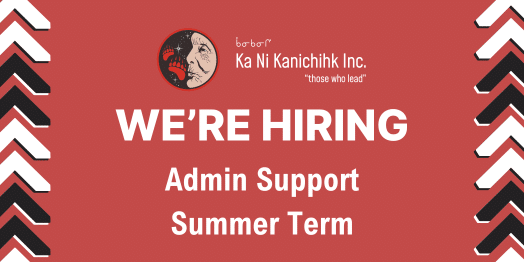 Admin Support – Summer Term