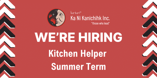 Kitchen Helper – Summer Term