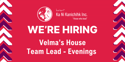 Velma’s House 24/7 Safe Space – Team Lead Heart Helper